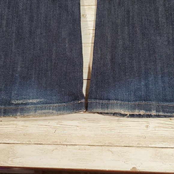 Joe's‎ Jeans Sz 29 Rocker Style Thompson Wash Boot Cut Faded Dark Wash - Picture 13 of 13